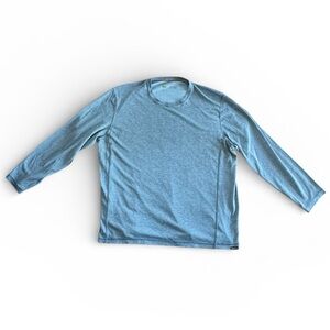 Eddie Bauer Light Blue Performance Top